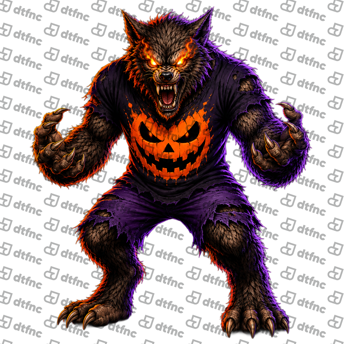Halloween - Pumpkin Reaper Werewolf