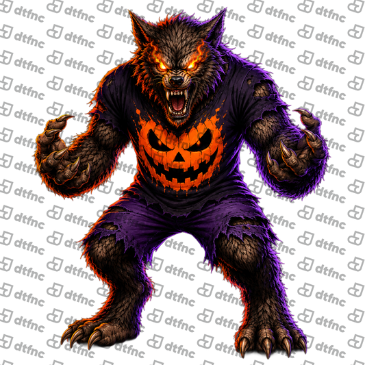 Halloween - Pumpkin Reaper Werewolf