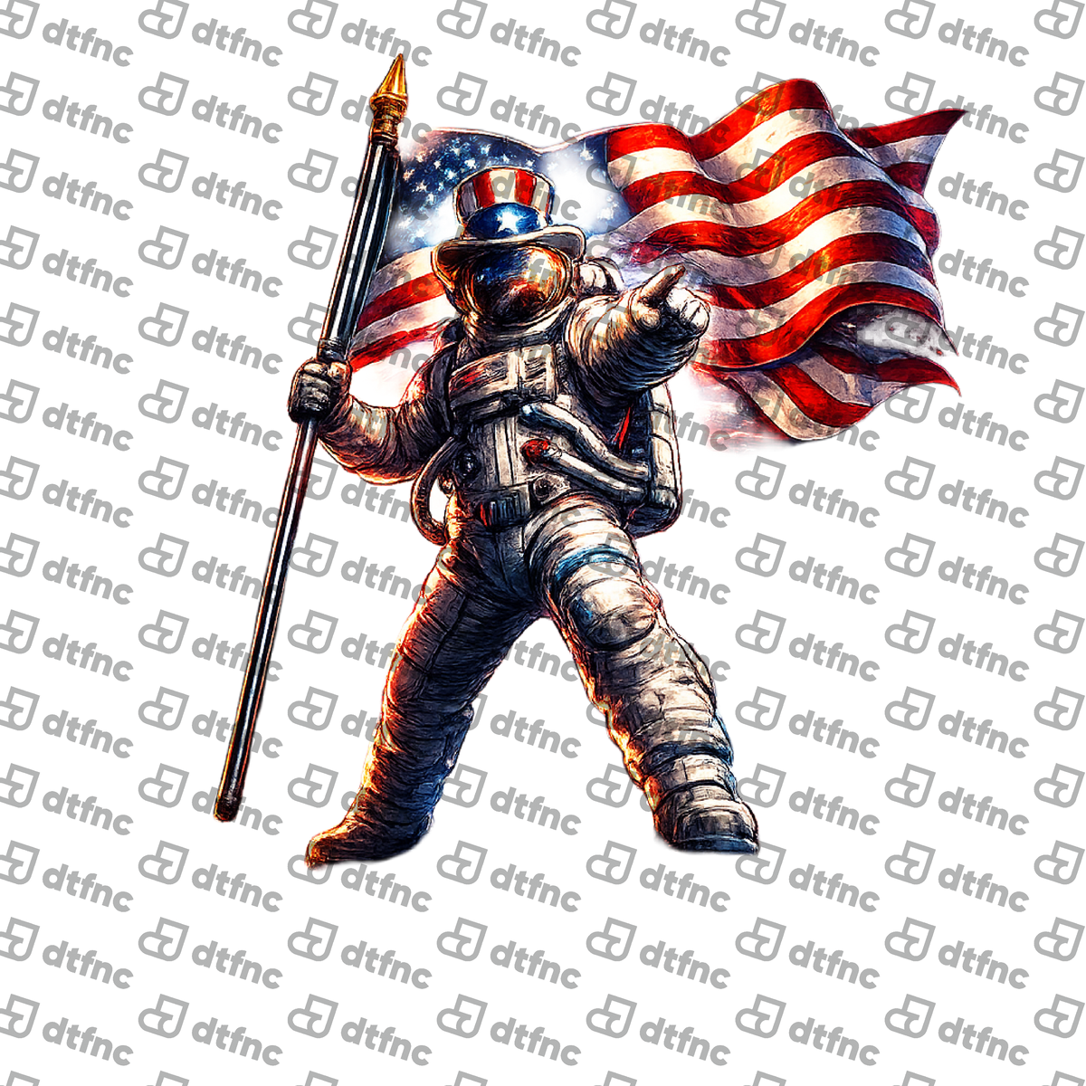 4th of July – Stars & Stripes Space Explorer