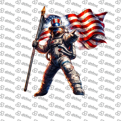 4th of July – Stars & Stripes Space Explorer