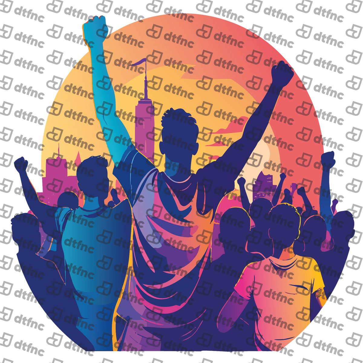 Soccer - Urban Sunset Celebration