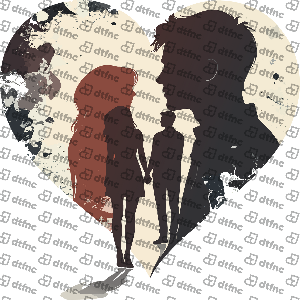 Valentine's Day - Silhouette Heart Journey
