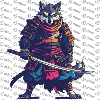 Animals - Samurai Wolf Warrior