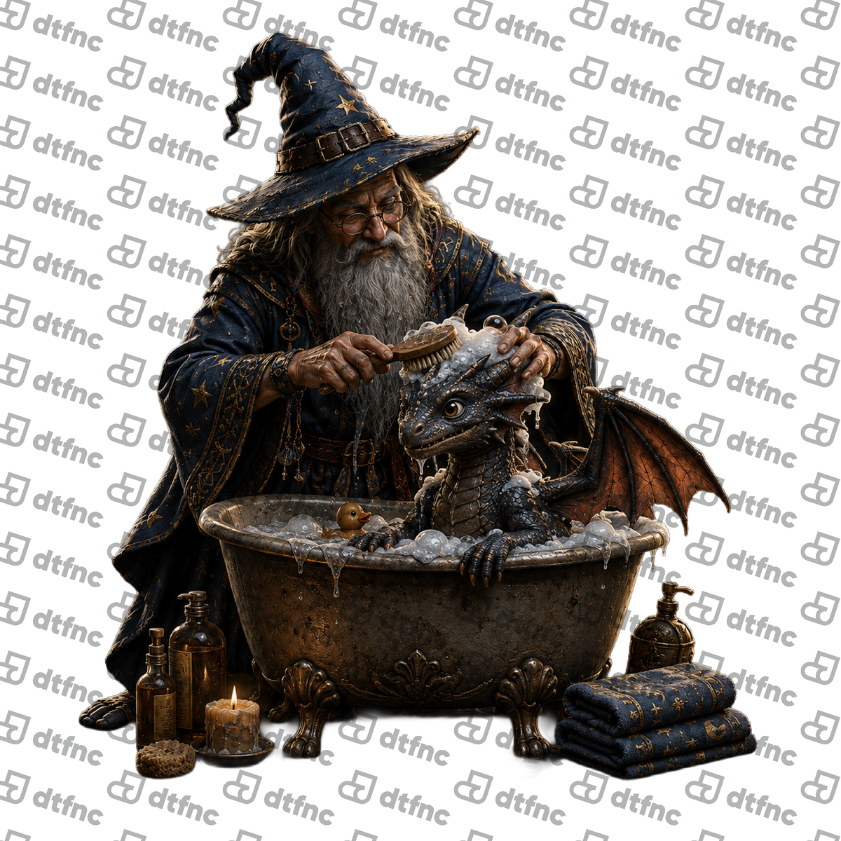 Warriors & Legends - The Wizard's Dragon Bath Time