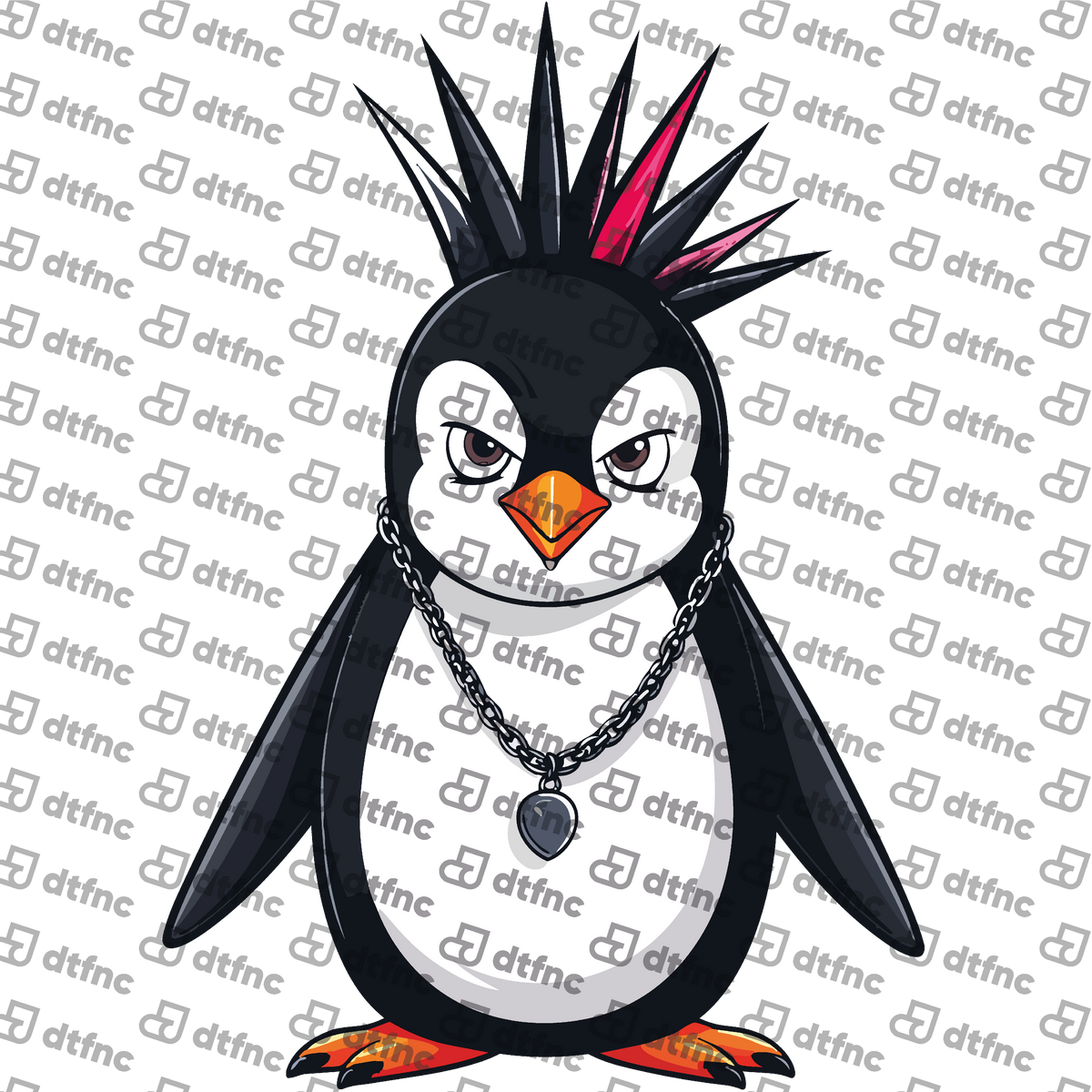 Animals - Rebel Punk Penguin
