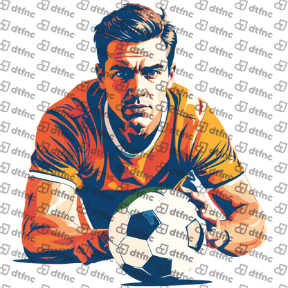 Soccer - Determined Goalkeeper