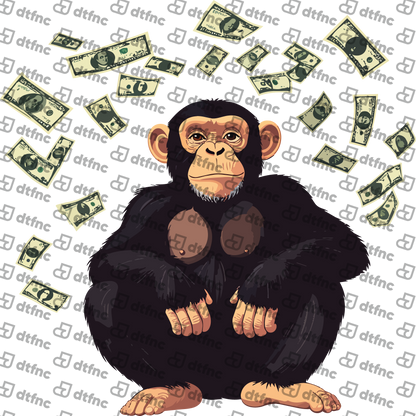 Animals - Money Rain Chimpanzee