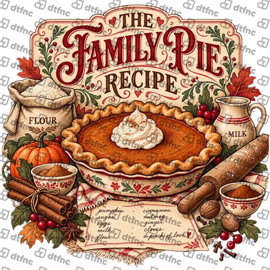 Thanksgiving - The Family Pie Recipe