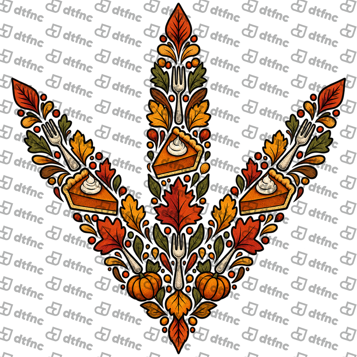 Thanksgiving - Harvest Pie & Autumn Elegance