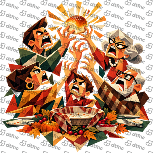 Thanksgiving - The Great Dinner Roll Grab
