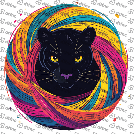 Animals - Prismatic Panther Swirl