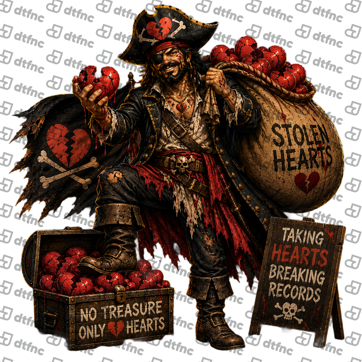 Valentine's Day - The Heart-Stealing Pirate