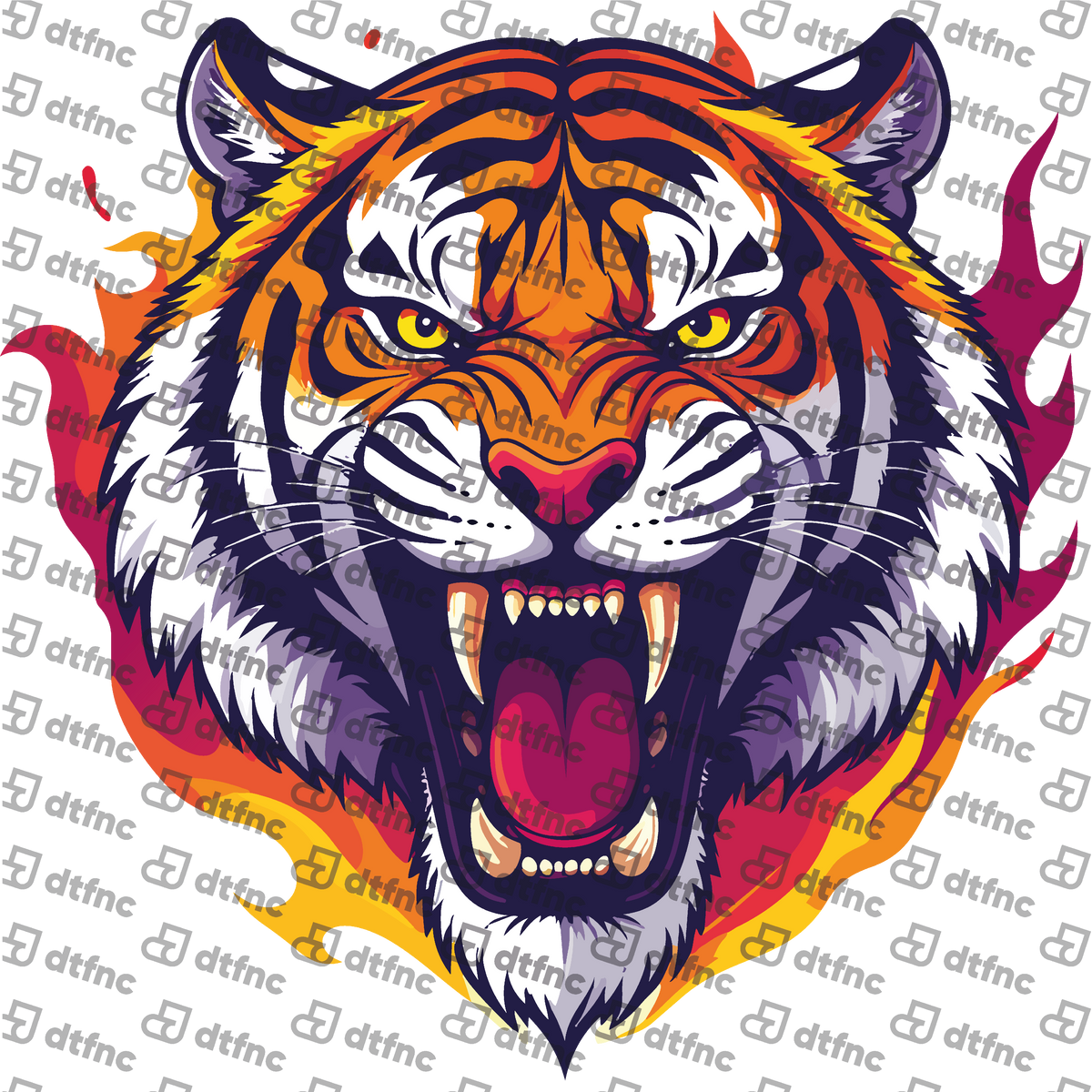 Animals - Roaring Inferno Tiger