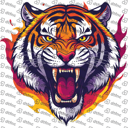 Animals - Roaring Inferno Tiger