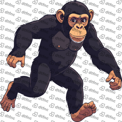 Animals - Running Chimpanzee