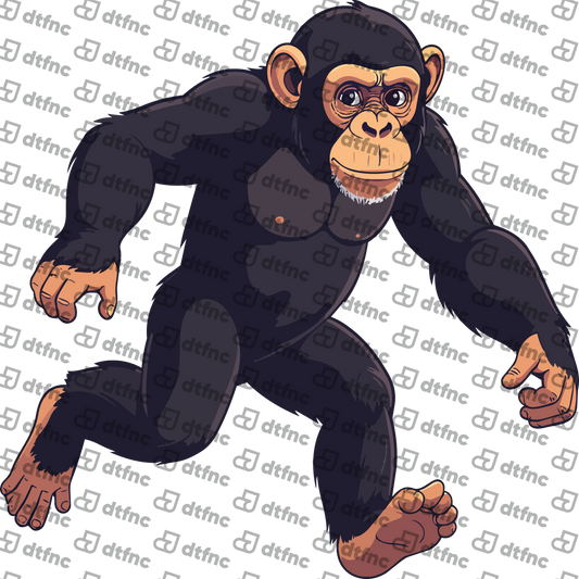 Animals - Running Chimpanzee