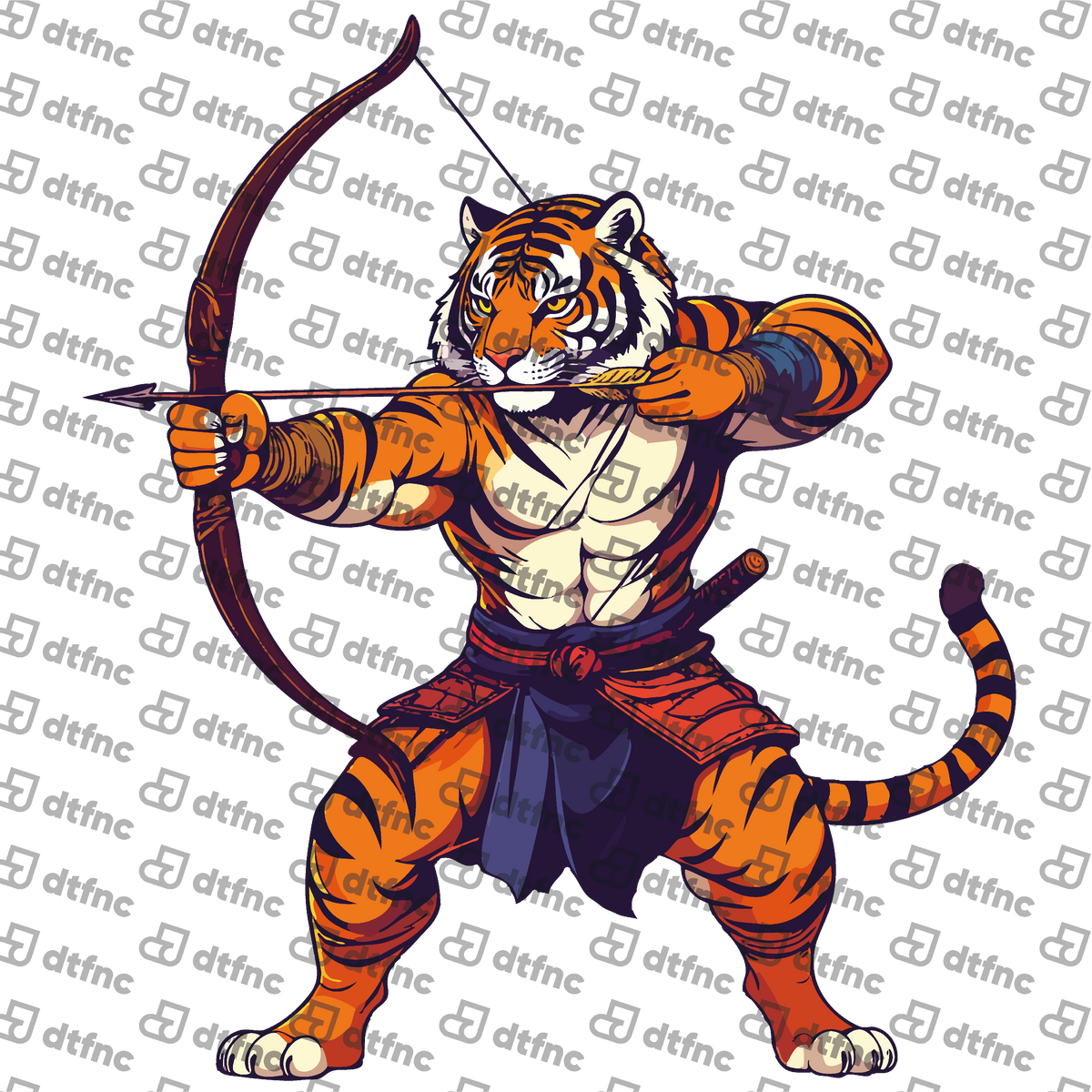 Animals - Samurai Bowman Tiger