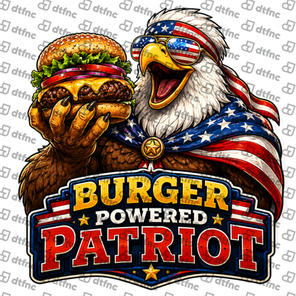 4th of July - Burger Powered Patriot