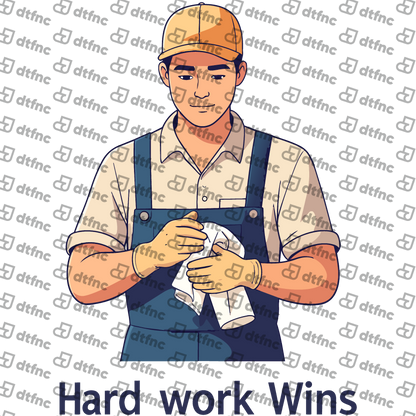 Occupation - "Hard Work Wins" Handyman