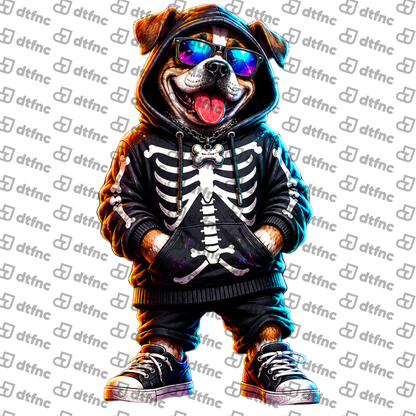 Halloween - Skeleton Street Pup