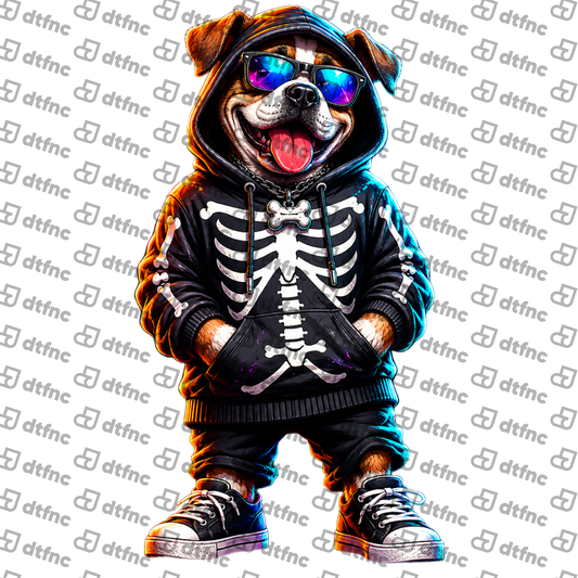 Halloween - Skeleton Street Pup