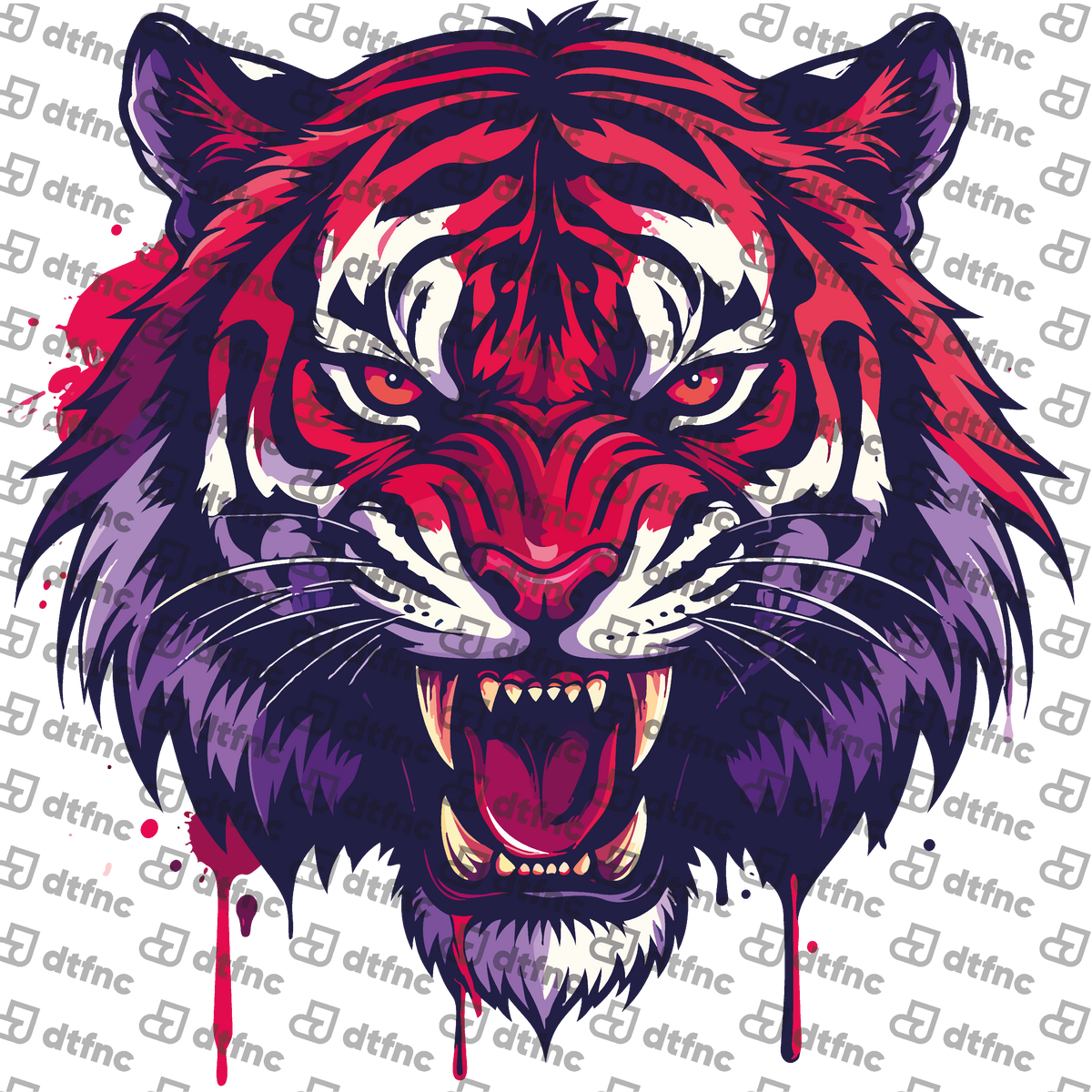 Animals - Crimson Fury Tiger