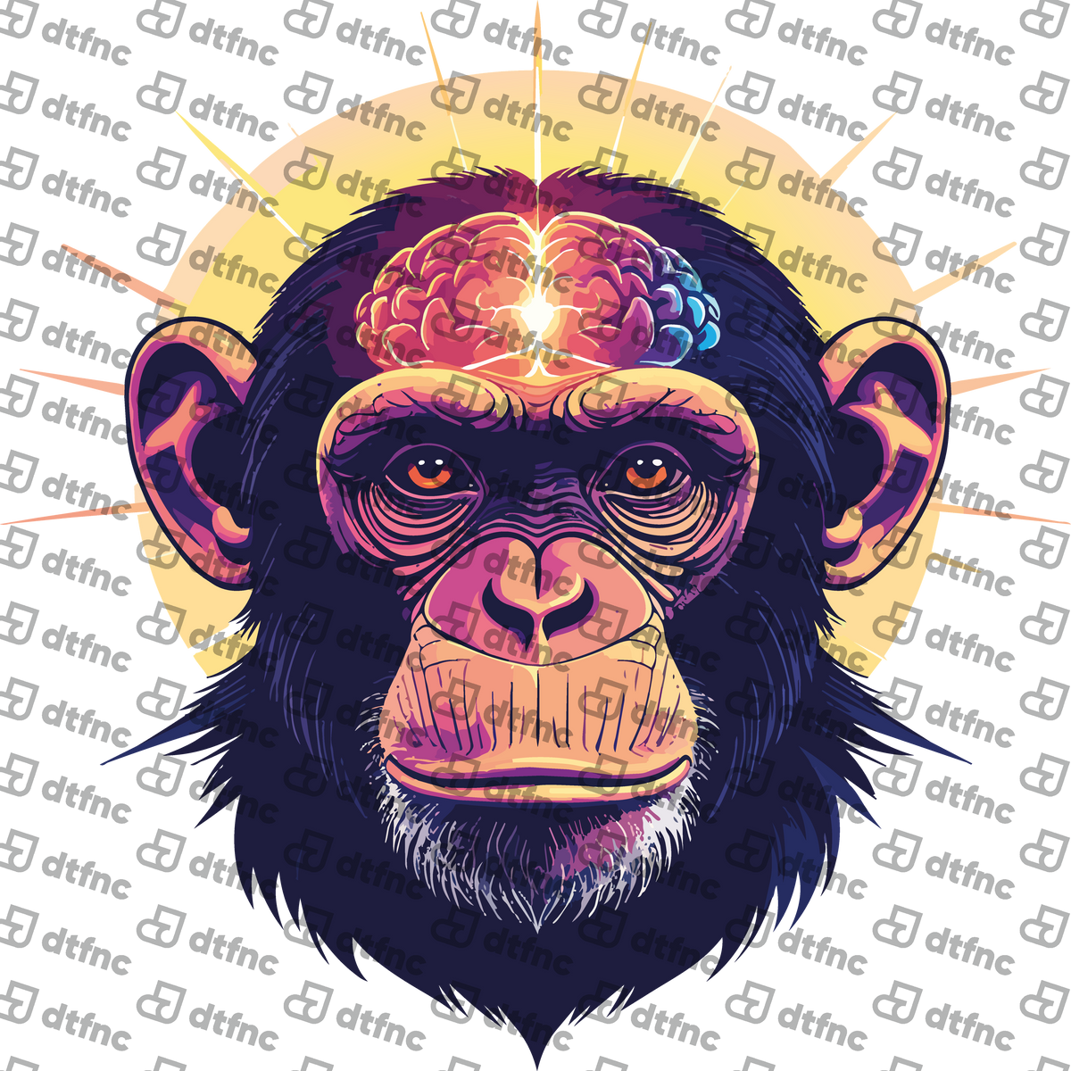 Animals - Glowing Mind Chimpanzee