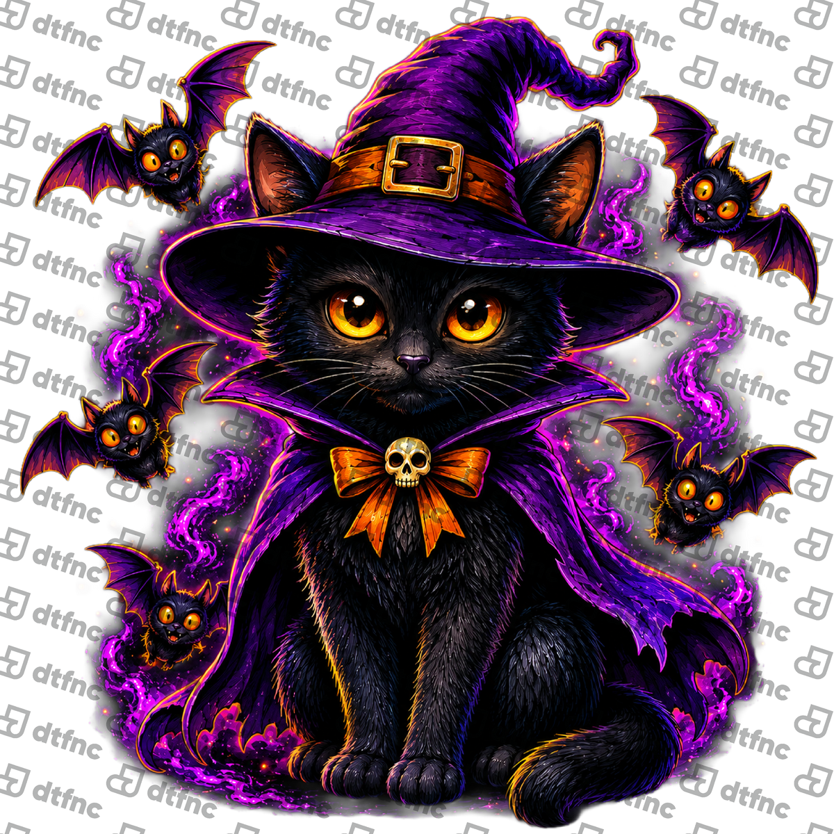 Halloween - Midnight Witch Cat