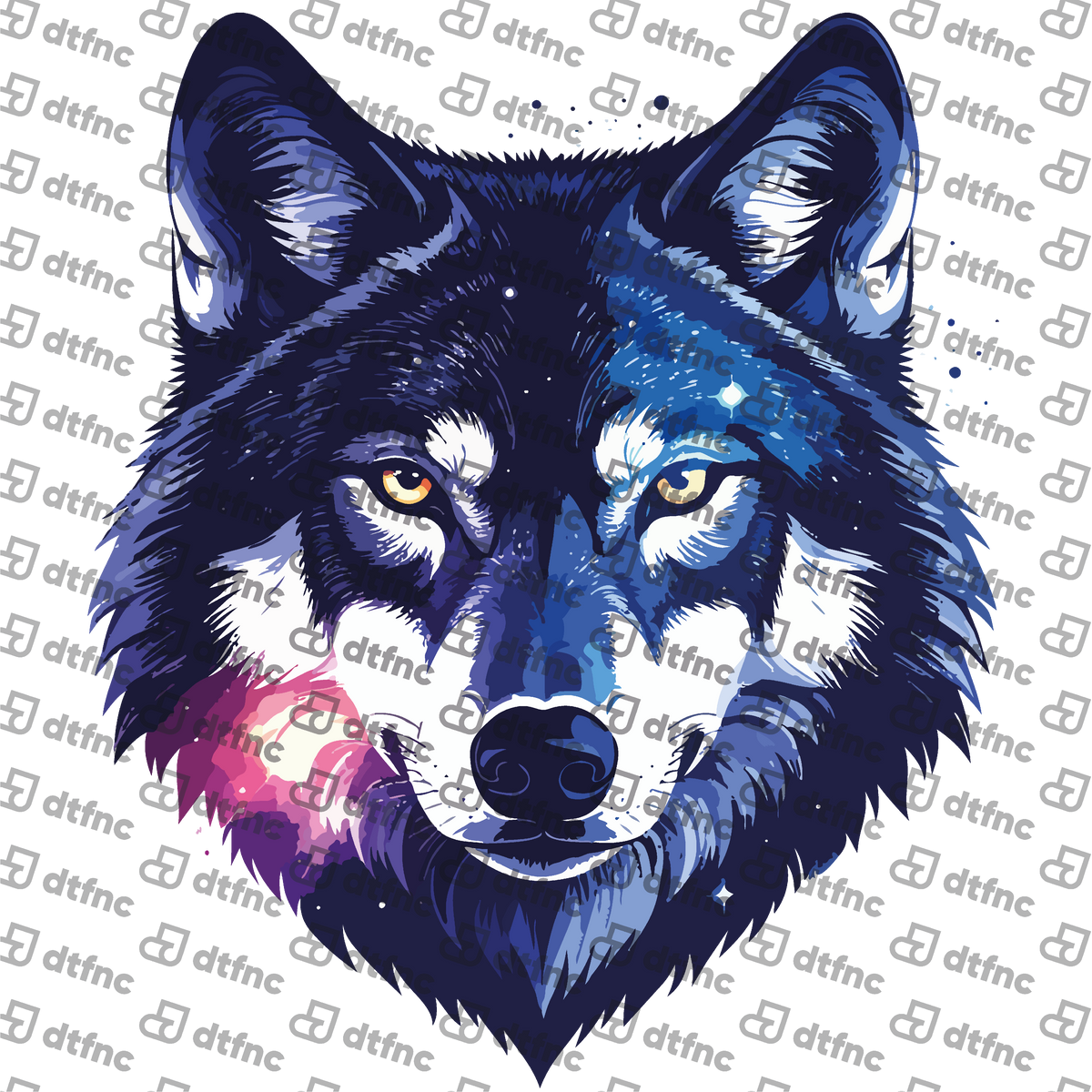 Animals - Celestial Nebula Wolf