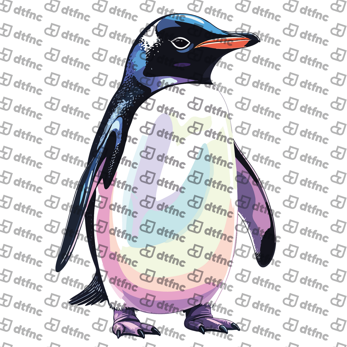 Animals - Iridescent Pop Art Penguin