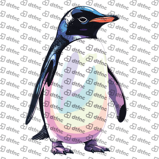 Animals - Iridescent Pop Art Penguin