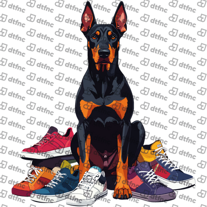 Animals - Sneakerhead Doberman