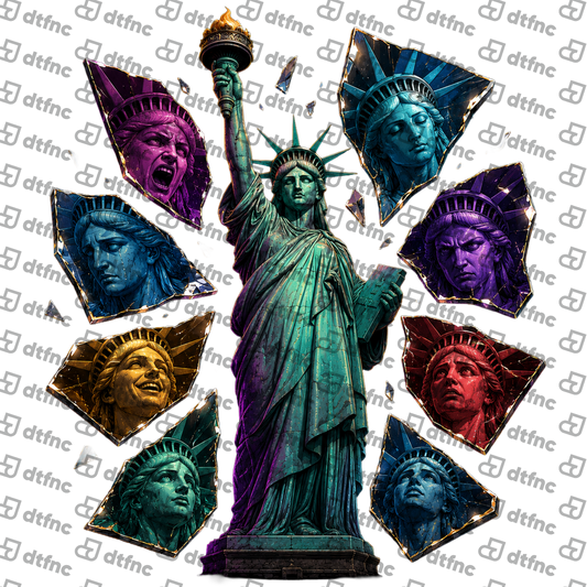 Art - Fractured Faces of Liberty