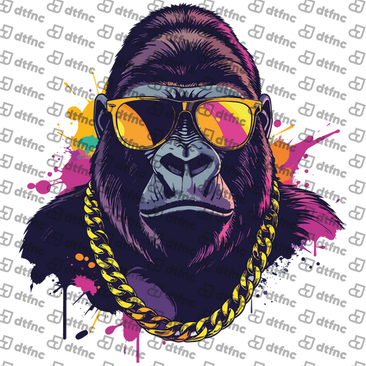 Animals - Retro Shades Gorilla