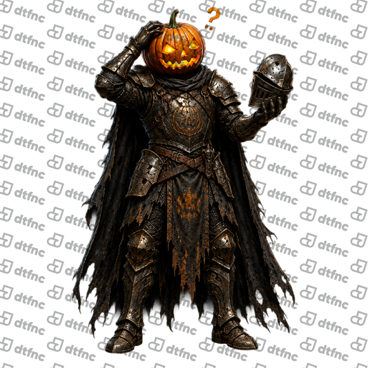 Halloween - Confused Pumpkin Knight