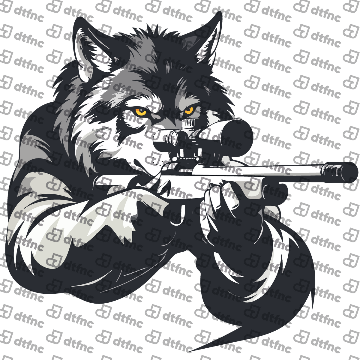 Animals - Sharpshooter Sniper Wolf