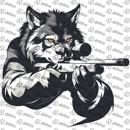 Animals - Sharpshooter Sniper Wolf