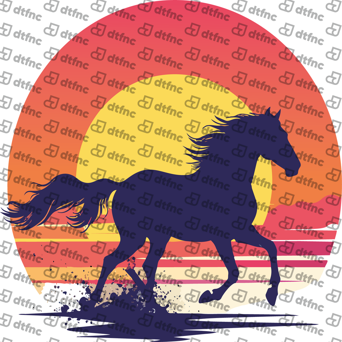 Animals - Sunset Spirit Stallion
