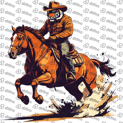 Animals - Wild West Tiger Rider