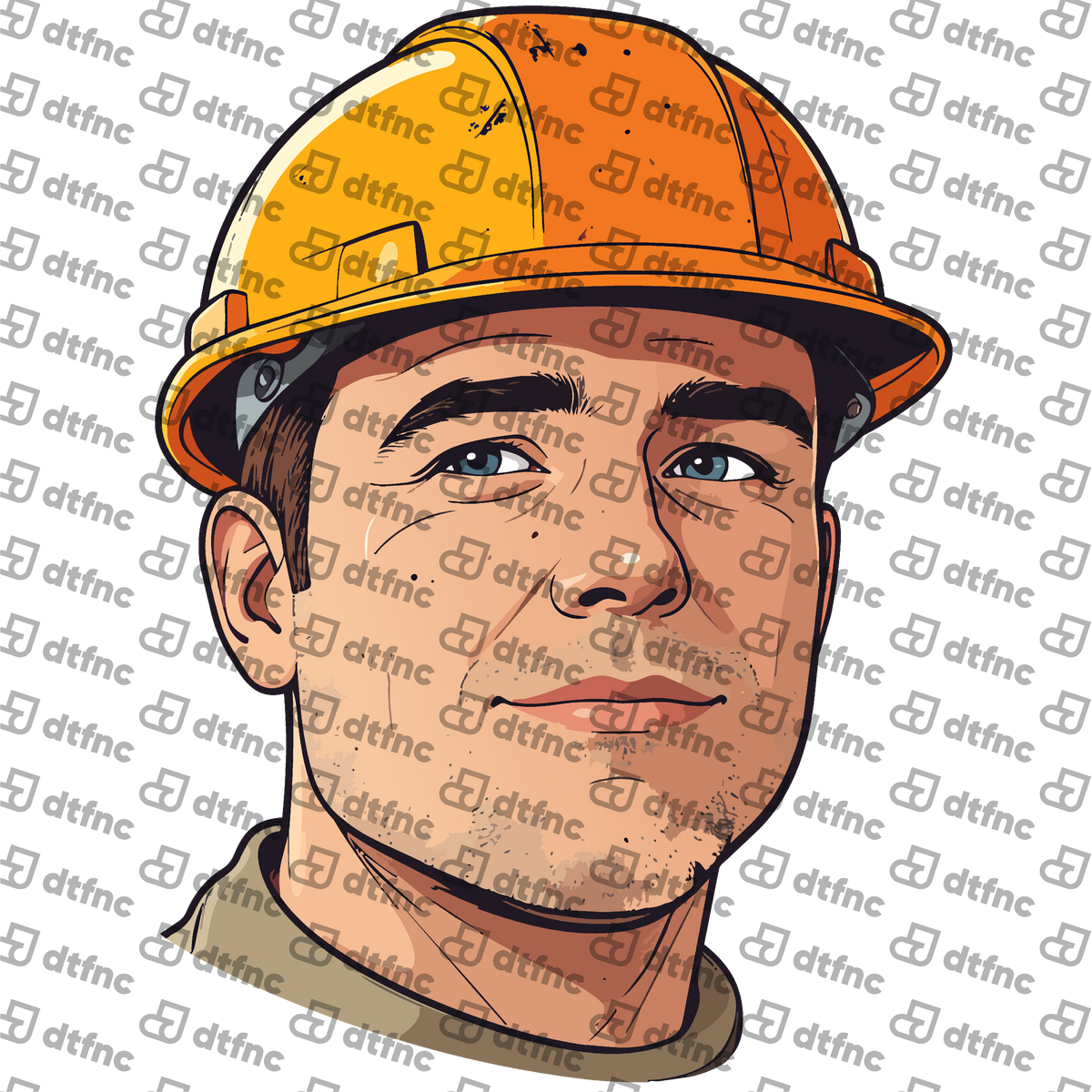 Occupation - Orange Hard Hat Hero