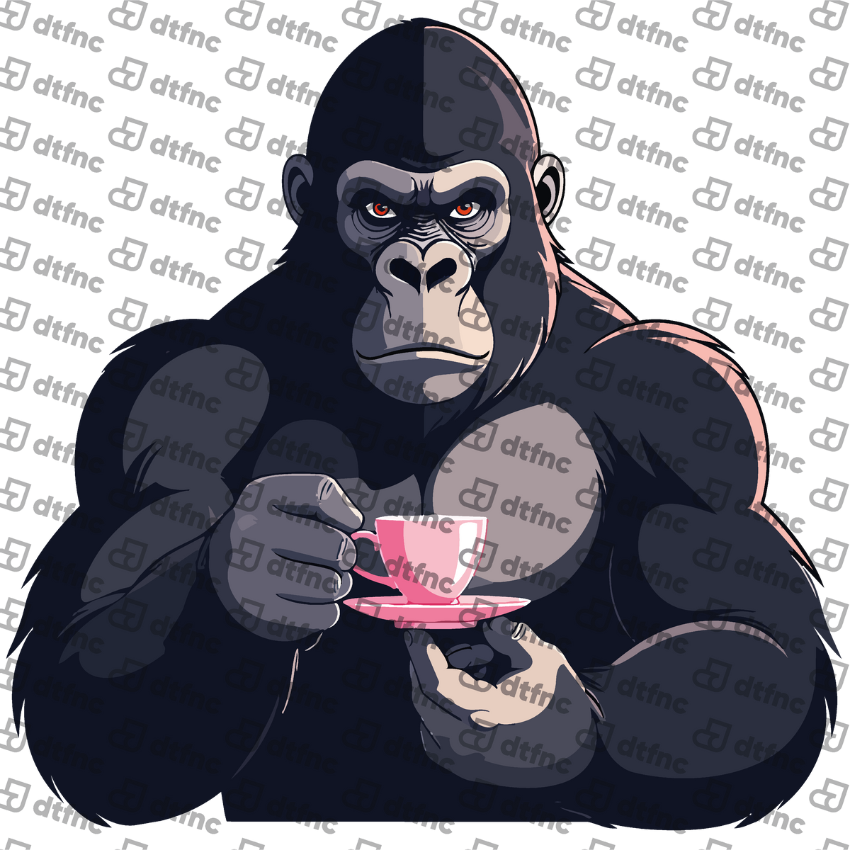 Animals - Tough Guy Tea Time Gorilla