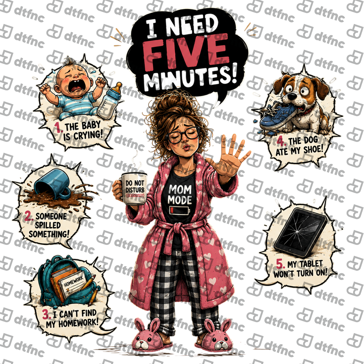 Mother's Day - Mom Mode: Five More Minutes