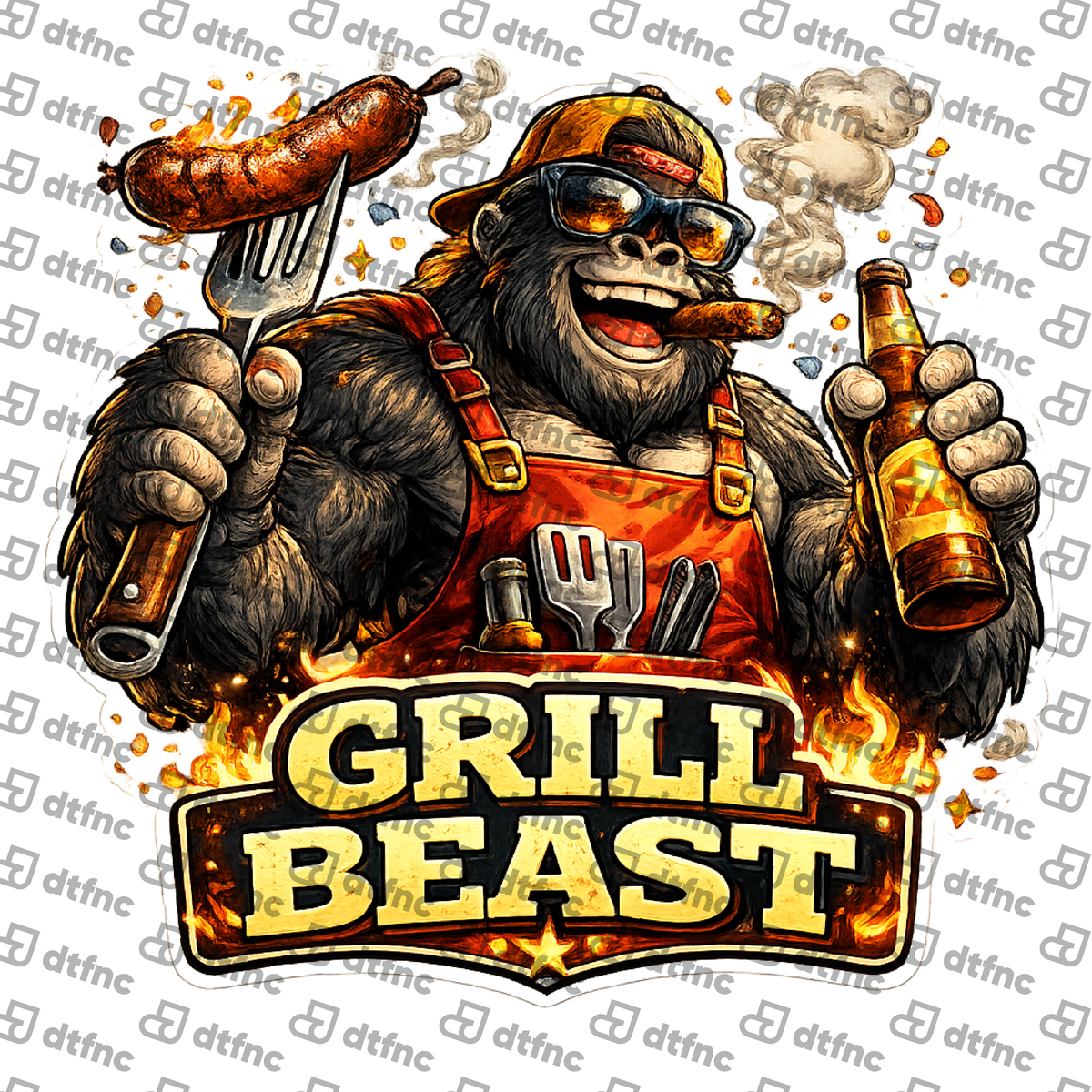 4th of July - BBQ Gorilla