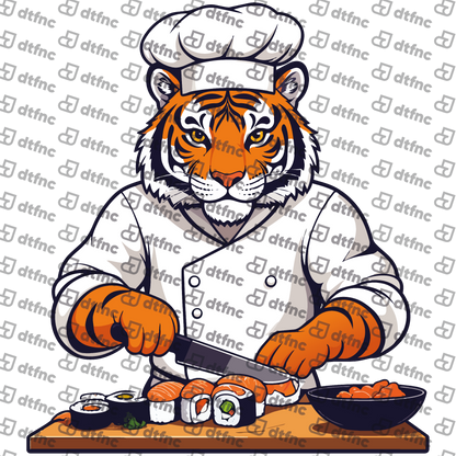 Animals - Master Sushi Chef Tiger