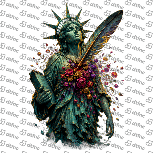 Art - Blooming Liberty Quill