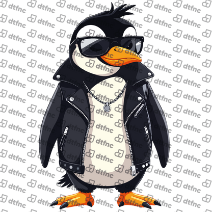 Animals - Biker Baddie Penguin