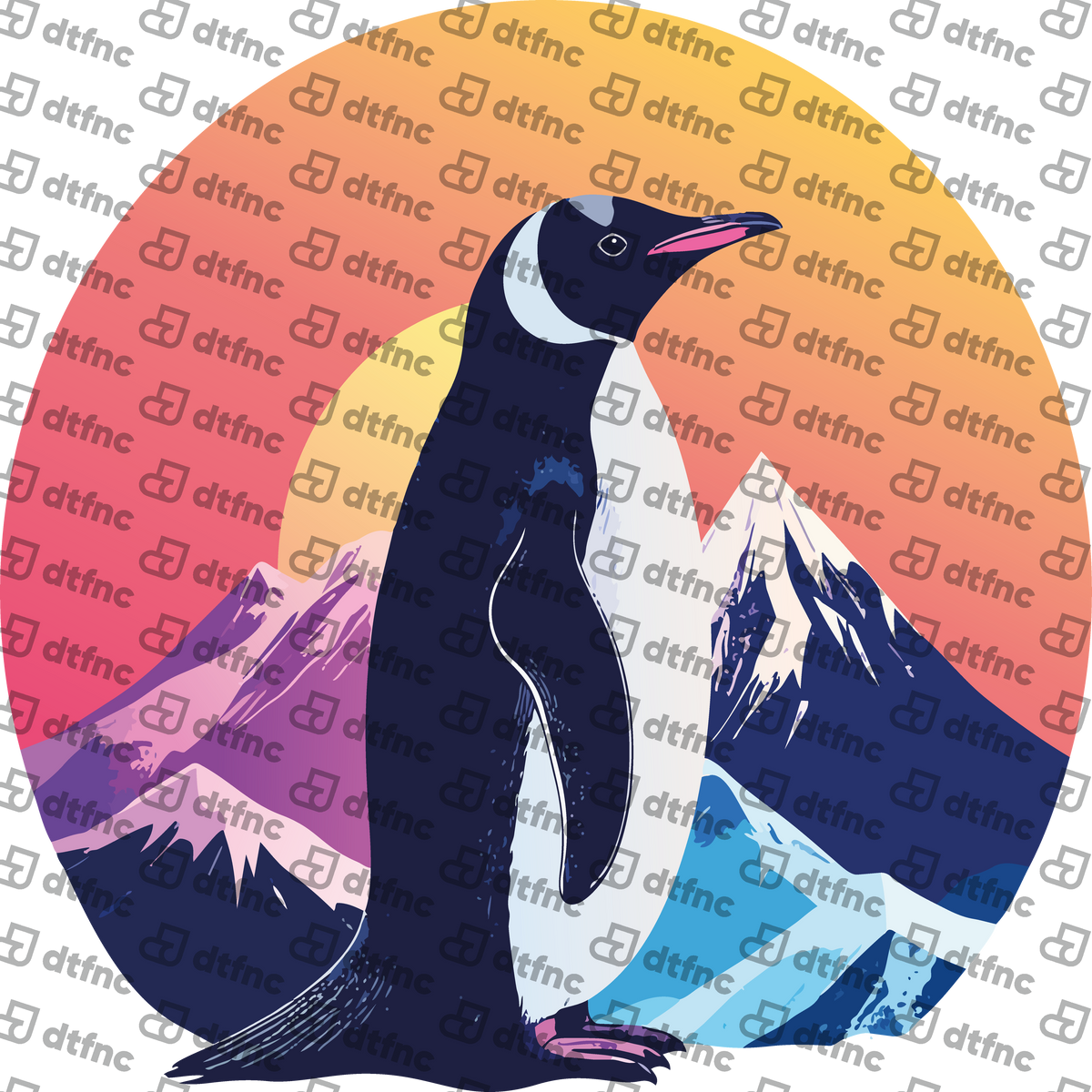 Animals - Pastel Peak Penguin