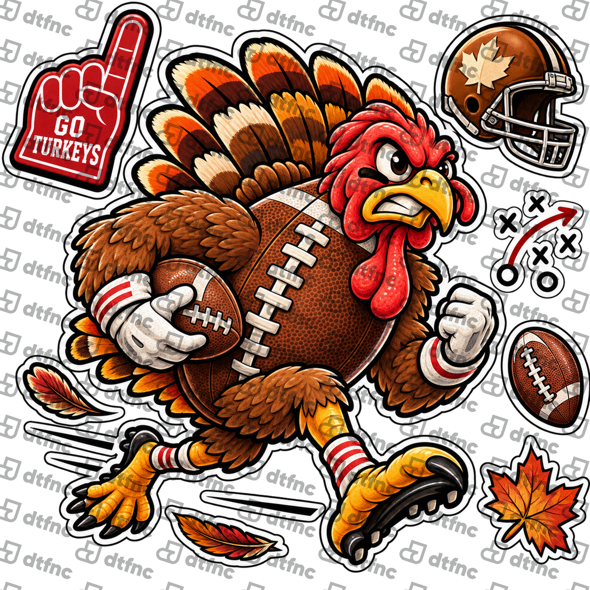 Thanksgiving - Go Turkeys Gridiron Champion