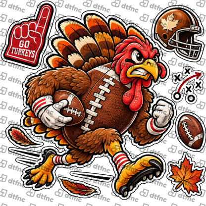 Thanksgiving - Go Turkeys Gridiron Champion