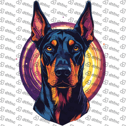 Animals - Cosmic Portal Doberman